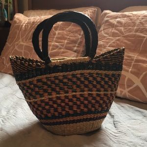 Rattan Purse